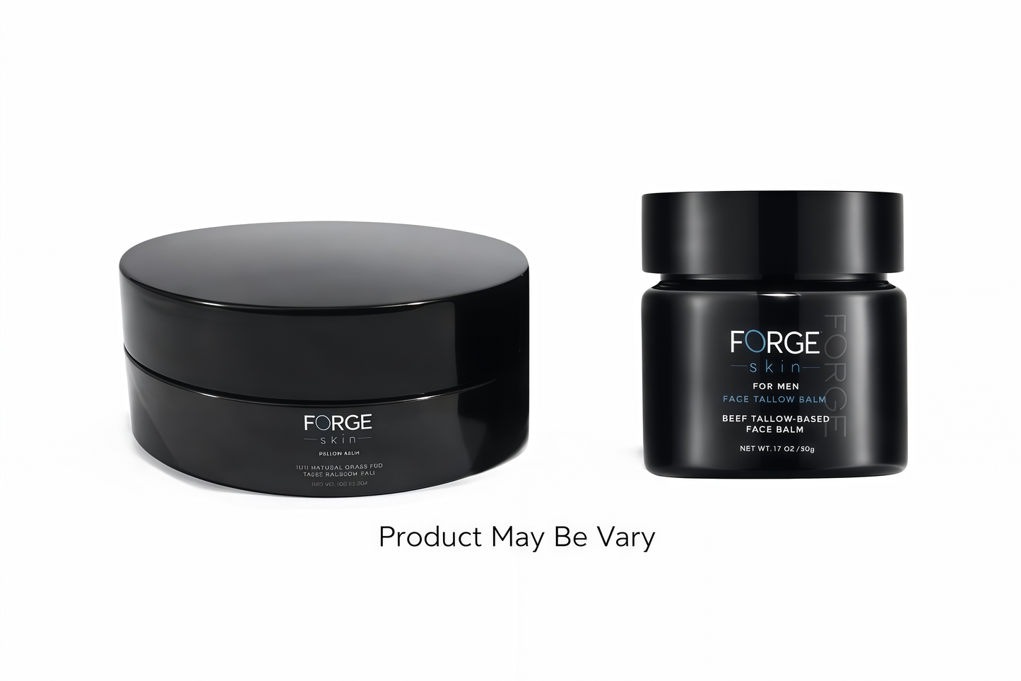 FORGE SKIN® Wrinkle Defense Beef Tallow Balm for Men [TALLOW-BASED] Moisturizer for Face Hydration - Hydrating Anti Aging Skin Cream - Natural Facial Skincare Lotion with Essential Oils (1.7 OZ)